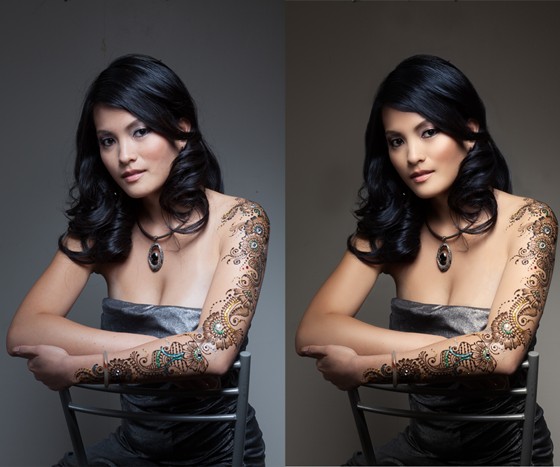 Портретная ретушь: Ретушь